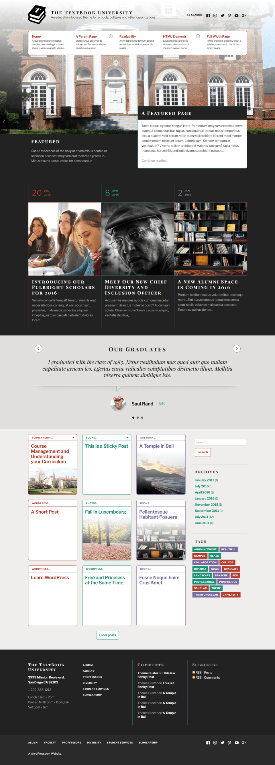 TextBook Full-screen Demo